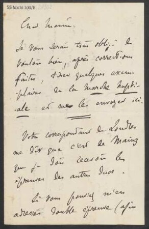 Brief an B. Schott's Söhne : 31.07.1889
