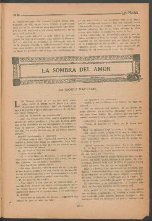 La sombra del amor
