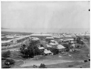 Panama-Stadt. Stadtteilansicht vom Hotel Tivoli