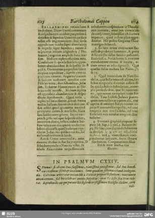 In Psalmum CXXIV.[i.e. CXXIII.] Psalmus CXXIV.[i.e. CXXIII.]