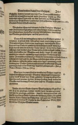 "VI. Vom dritten Brauch des Gesetzes"