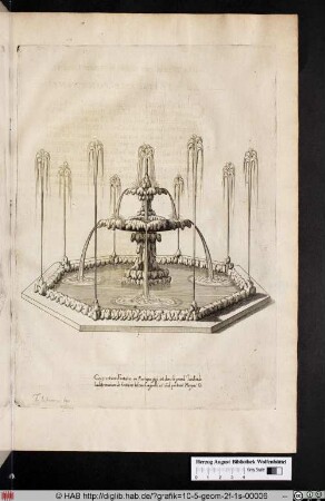 [Fontaine en Rustique.]