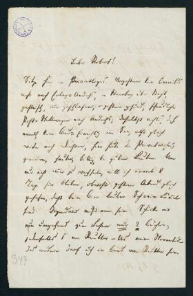 Brief vom 9. Aug. 1872