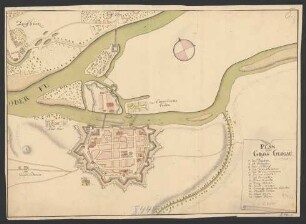 Plan von Gros-Glogau