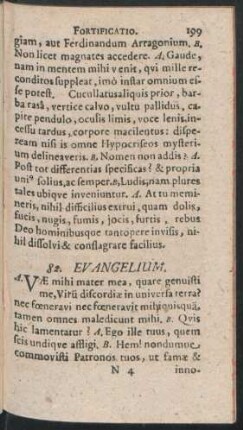 82. Evangelium