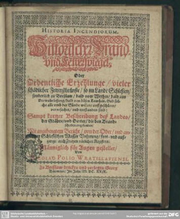 Historia incendiorum