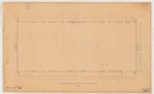 Firma Gebr. Mayer, Hannover-Vinnhorst Lagerhalle: Grundriss Erdgeschoss 1:100