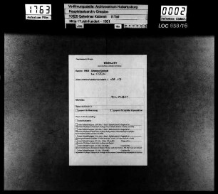 Vermischte Korrespondenz des Grafen von Wackerbarth, größtenteils italienisch