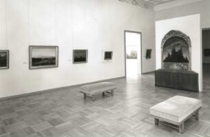 Caspar-David-Friedrich-Saal : Dresden, Albertinum. Gemäldegalerie Neue Meister, Caspar-David-Friedrich-Saal. Raumaufnahme