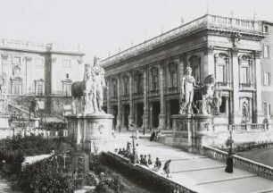 Rom. Kapitol mit Konservatorenpalast