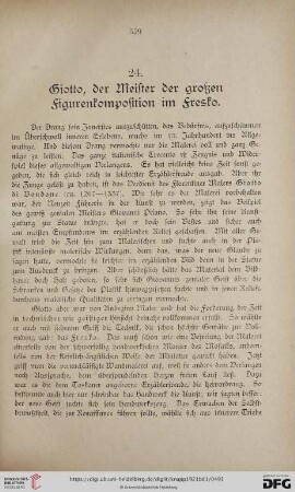 24. Giotto, der Meister der großen Figurenkomposition im Fresko