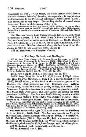 Viâ Troy, Rutland, and Burlington