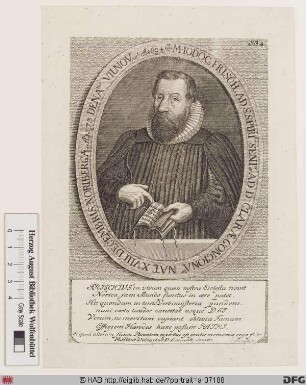 Bildnis Jodocus (Jobst) Frisch