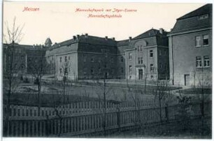 Meißen. Jägerkaserne - Mannschaftsgebäude