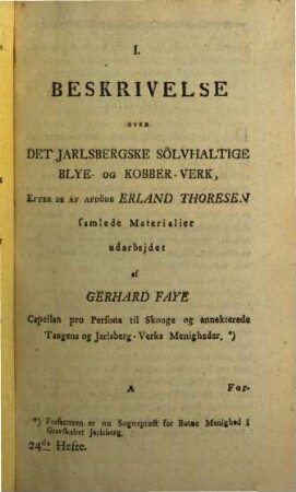 Topographisk journal for Norge. 24. 1799