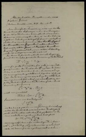 Über die Anzahl der Primzahlen unter einer gegebenen Grösse: (Berliner Monatsberichte, 1859, November.) [Abschrift von Alfred Clebsch]