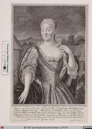 Bildnis Elisabeth Ernestine Antonie, Prinzessin von Sachsen-Meiningen, Äbtissin zu Gandersheim