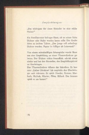 Empfehlungen