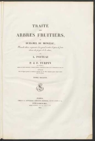 T. 2: Traité Des Arbres Fruitiers