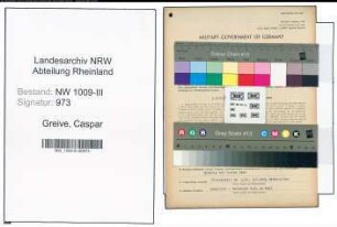 Entnazifizierung Caspar Greive , geb. 12.09.1897 (Verkaeufer)