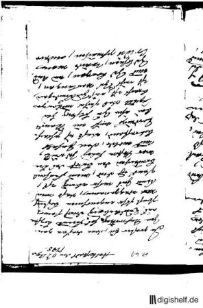49: Brief von Johann Wilhelm Ludwig Gleim an Daniel Konrad Vollrath Gleim