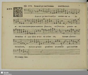 XXX. Ducis, Benedictus: Beatus vir qui timet Dominum