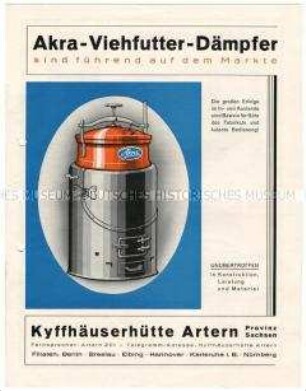 Viehfutter-Dämpfer
