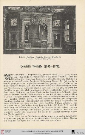 Henriette Adelaide (1652-1677)