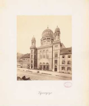 Neue Synagoge, Berlin: Ansicht
