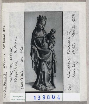 Nürnberg: Muttergottes, Germanisches Nationalmuseum