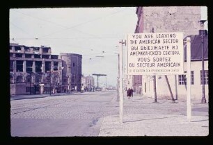 Sektorengrenze Stresem. 31.10.54.