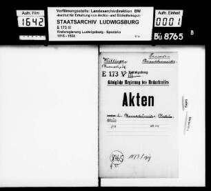 Oberamtsbaumeister und sonstige Körperschaftsbeamte, Oberamt Waiblingen