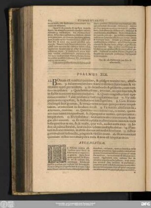 Psalmus XCII.