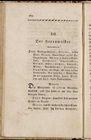 XII. Der Hexenmeister