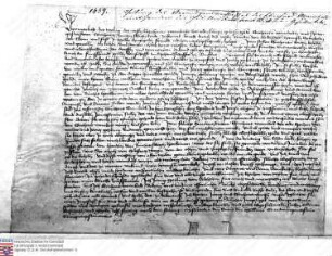 Teilung des Nachlasses Eberhard des Alten zwischen seinem Sohn Eberhard und dessen Geschwistern