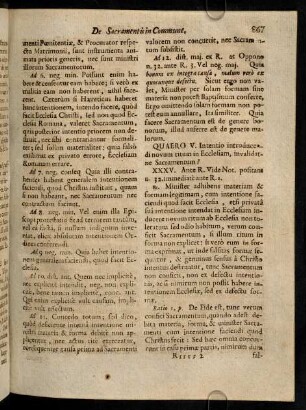 867-877, Quaero V. Intentio introducendi novum ritum ...