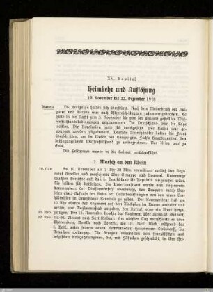 1. Marsch an den Rhein