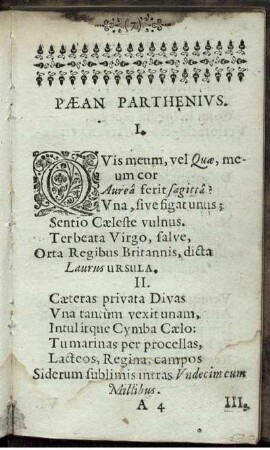 Paean Parthenius