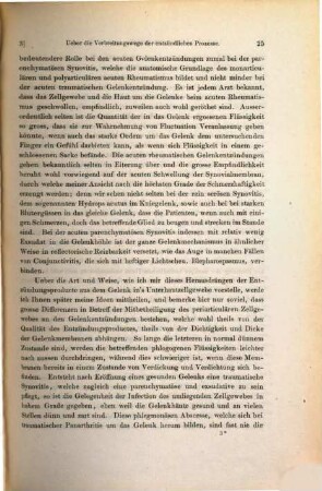 Ueber die Verbreitungswege der entzündlichen Prozesse