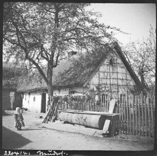 Wohnhaus mit Reetdach