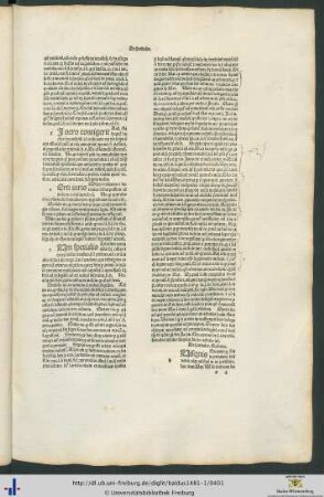 Anstreichungen und Manicula