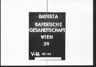 Gratulationsschreiben bei der Entbindung der Kaiserin
