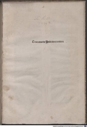 Tractatus de indiciis et tortura