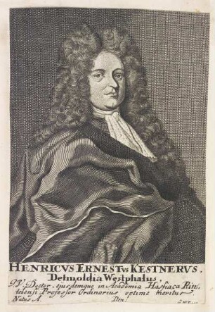 Bildnis des Henricvs Ernestvs Kestnervs