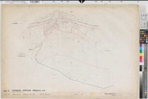 Siedlinghausen (Winterberg), Flurbereinigung Siedlinghausen, Bl. 17 Zuteilungskarte Silbach Flur 5