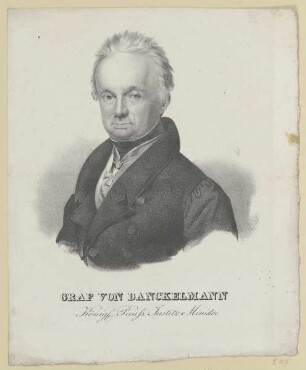 Bildnis des Wilhelm Heinrich August Alexander von Danckelmann