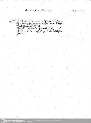 Oesterreicher, Eduard (Oestreicher)
