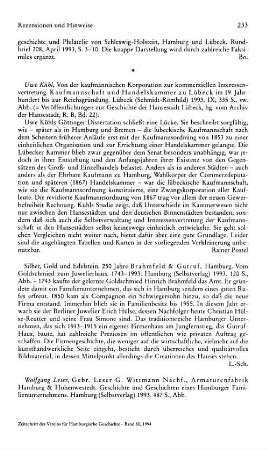 Leser, Wolfgang :: Gebr. Leser G. Wittmann Nachf., Armaturenfabrik Hamburg & Hohenwestedt, Geschichte und Geschichten eines Hamburger Familienunternehmens : Hamburg, Selbstverlag, 1993