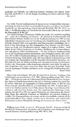 Leser, Wolfgang :: Gebr. Leser G. Wittmann Nachf., Armaturenfabrik Hamburg & Hohenwestedt, Geschichte und Geschichten eines Hamburger Familienunternehmens : Hamburg, Selbstverlag, 1993