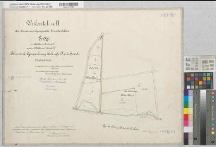 Eineckerholsen (Welver), Zusammenlegung Eineckerholsen, Urkarte 1 und 2 Schwefe Flur 1-2
